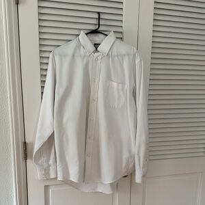 Classic White Men's Shirt